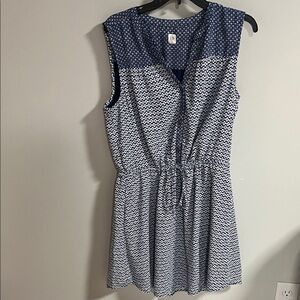 GAP Blue and White Mini Dress